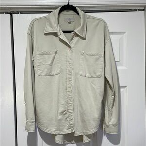 Thread & Supply Womens Oversized Chore Coat Size XS‎ Capsule Minimalist Neutral